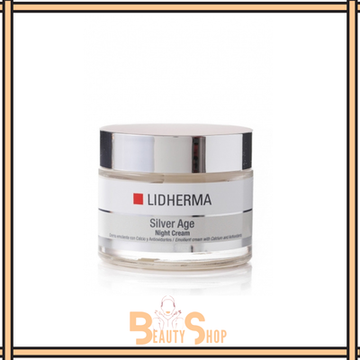 Silver Age Night Cream Crema emoliente con Calcio y Antioxidantes x 50gr Lidherma 