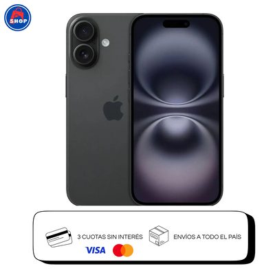 Iphone 16/ 128GB / Negro