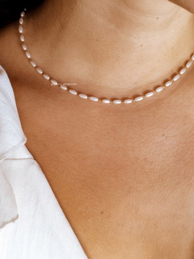 Collar Pearl Dorado