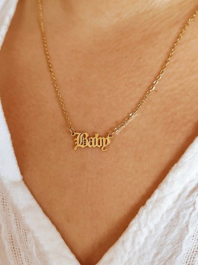 Collar Baby Dorado