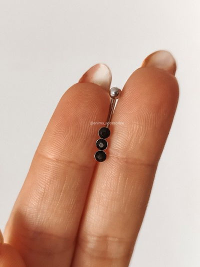 Barbell curvo Sky Negro 