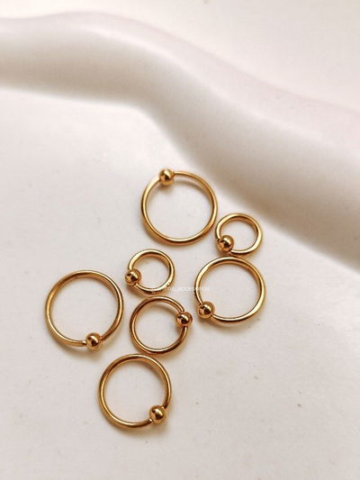 Argolla BCR Classic Dorado