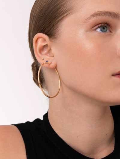 Argollas Omira XL Doradas 