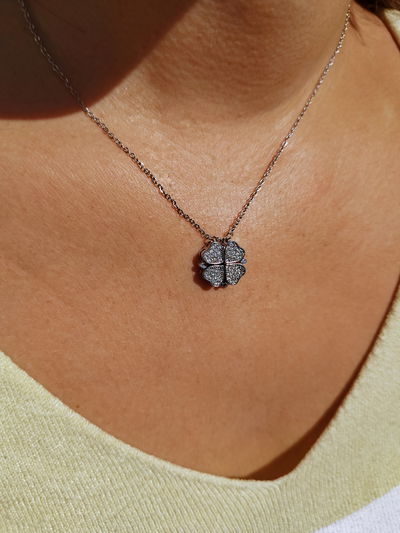Collar Trebol imán