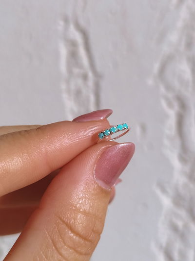 Argola Lux Aqua