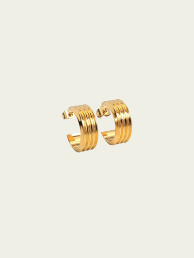 Aros Lines Dorados