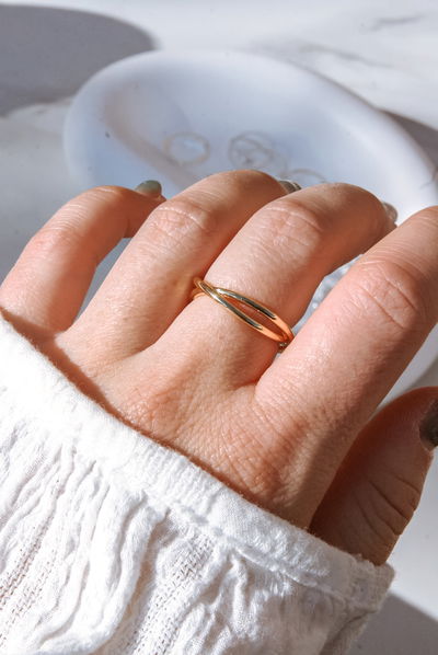 Anillo Lorena Dorado