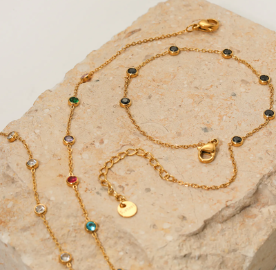 Tobillera Zoe Dorada 