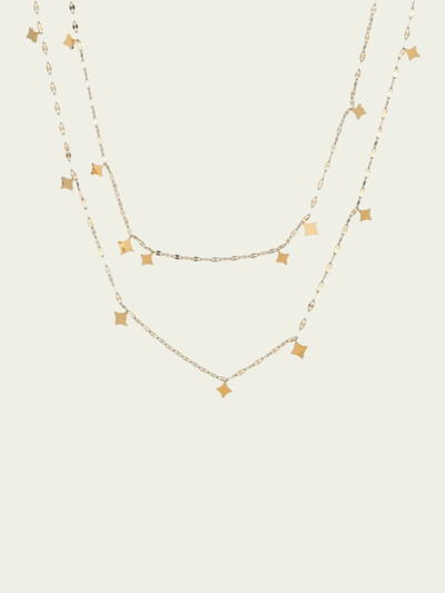 Collar Destellos Dorado