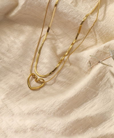 Collar Doble Eleonora Dorado