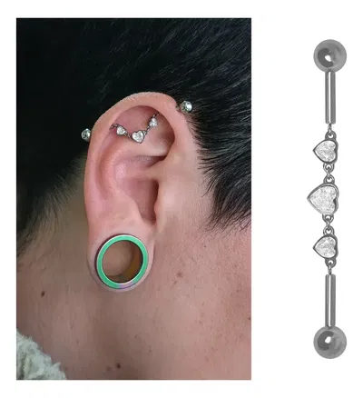 Barra Flexible Corazones