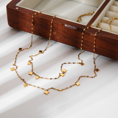 Collar Destellos Dorado