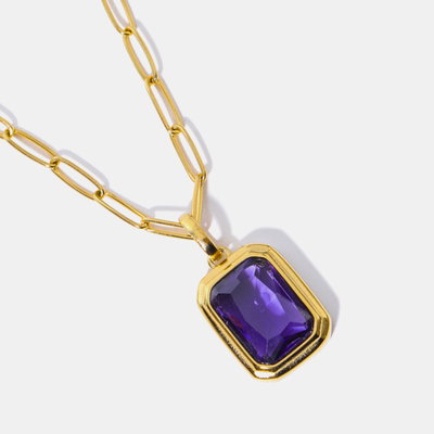 Collar Malia Violeta