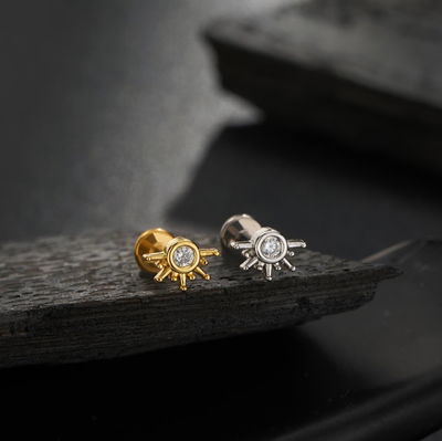 Labret Sunrise Titanio