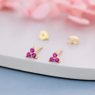 Aros Louise Rosa Dorado