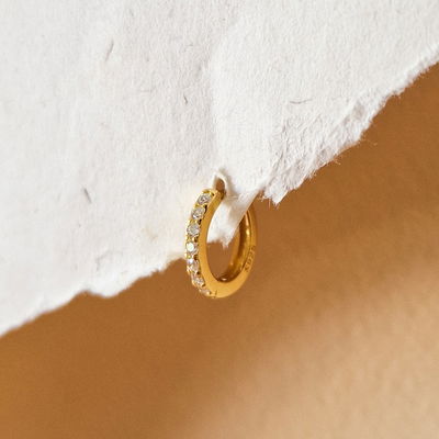 Huggies Shiny Dorada 7mm 