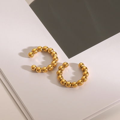 Ear Cuff Dots Gold 