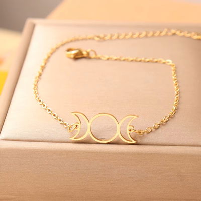 Pulsera Moon Dorada