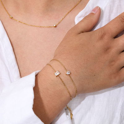 Pulsera Shiny Dorada