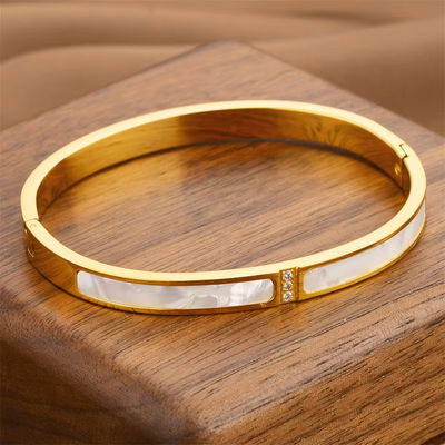 Pulsera Nacar Dorada