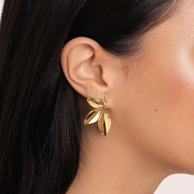 Aros Orquidea Dorado