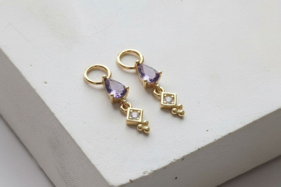 Charm Violeta Plata