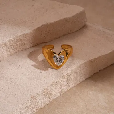 Anillo Karina Dorado