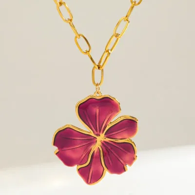 Collar Hibiscus