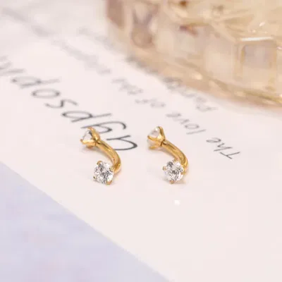 Barbell Curvo Agnes Dorado 