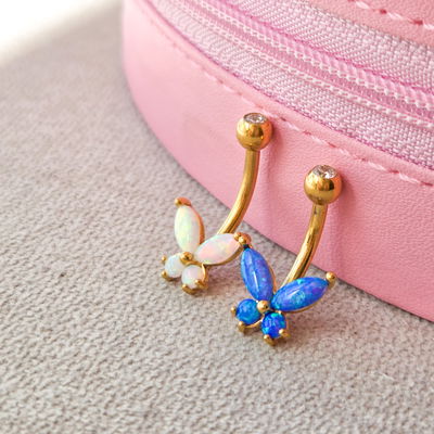 Ombligo Mariposa Dorado