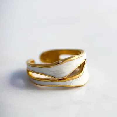 Anillo Marea Blanco
