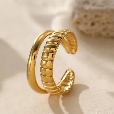 Anillo Ivora Dorado