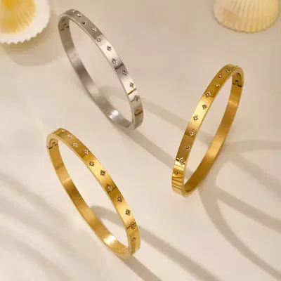 Pulsera Destellitos Dorada