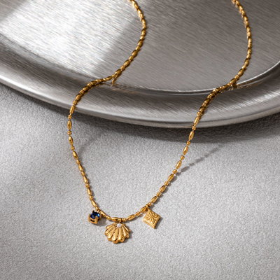 Collar India Dorado