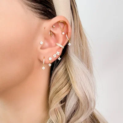 Clicker Camelia Titanio Dorada