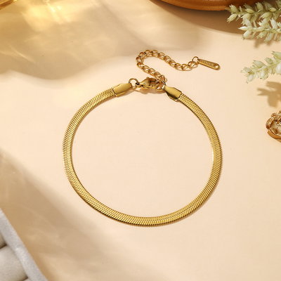 Pulsera Snake Dorada