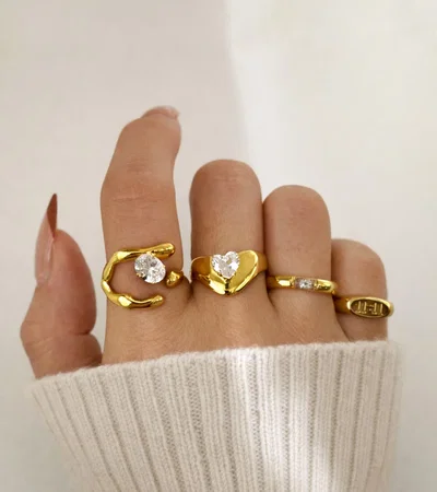 Anillo 11:11 Dorado
