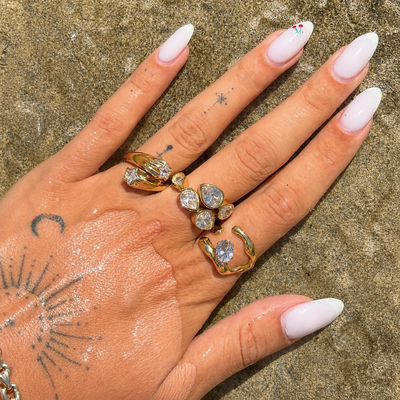 Anillo Maeve Dorado