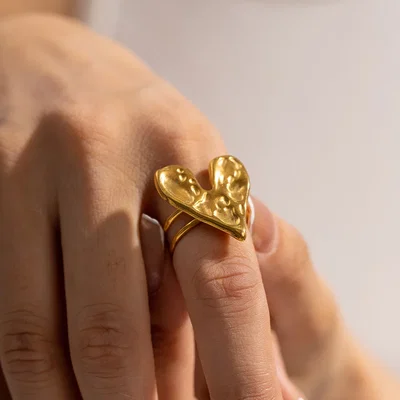 Anillo Valentina Dorado