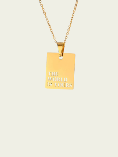 Collar The World is yours