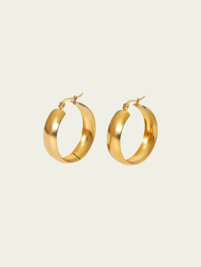 Argollas Juno Doradas