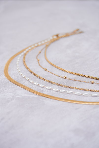 Collar Pearl Dorado