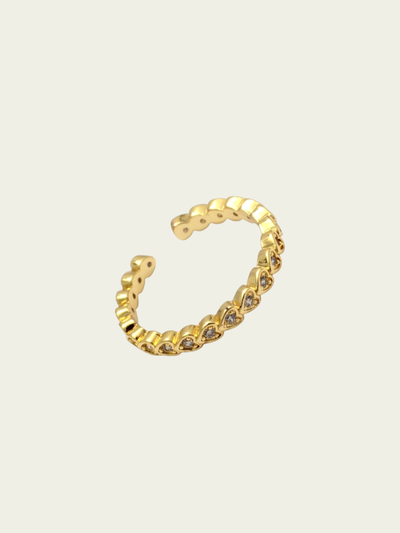 Anillo mini Corazones