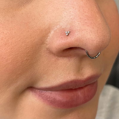 Nostril Flor Titanio