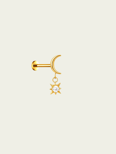 Labret Moon Titanio