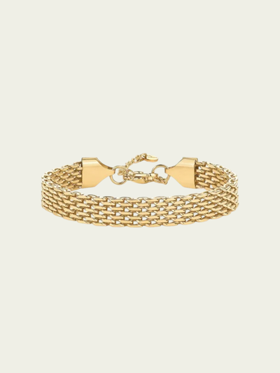 Pulsera Malla Dorada