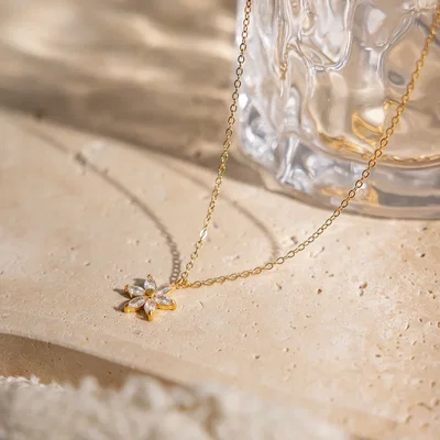 Collar Dalia Dorado
