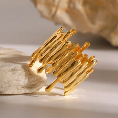Anillo Edwina Dorado