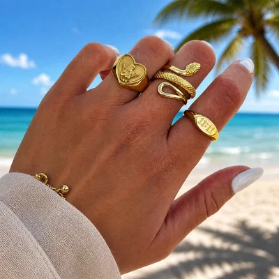 Anillo 11:11 Dorado