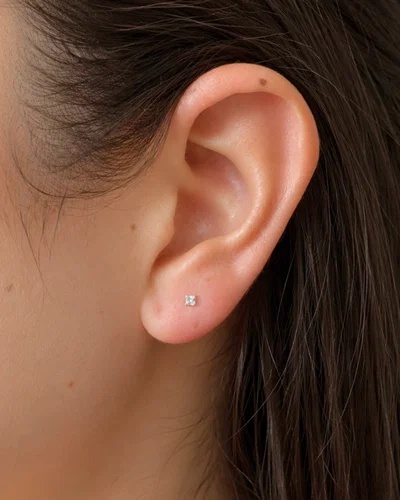 Aros Crystal Cuadrado